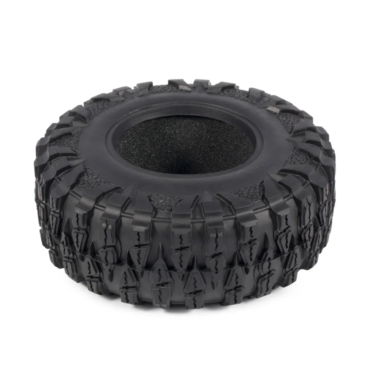2.2'' Crawler Tires 120*45mm Rubber Tyre for 1/10 RC Trucks Car SCX10 II Capra Wraith TRX4 D90 CC02 RGT 86190 AXX4 YK4103 ZP1001
