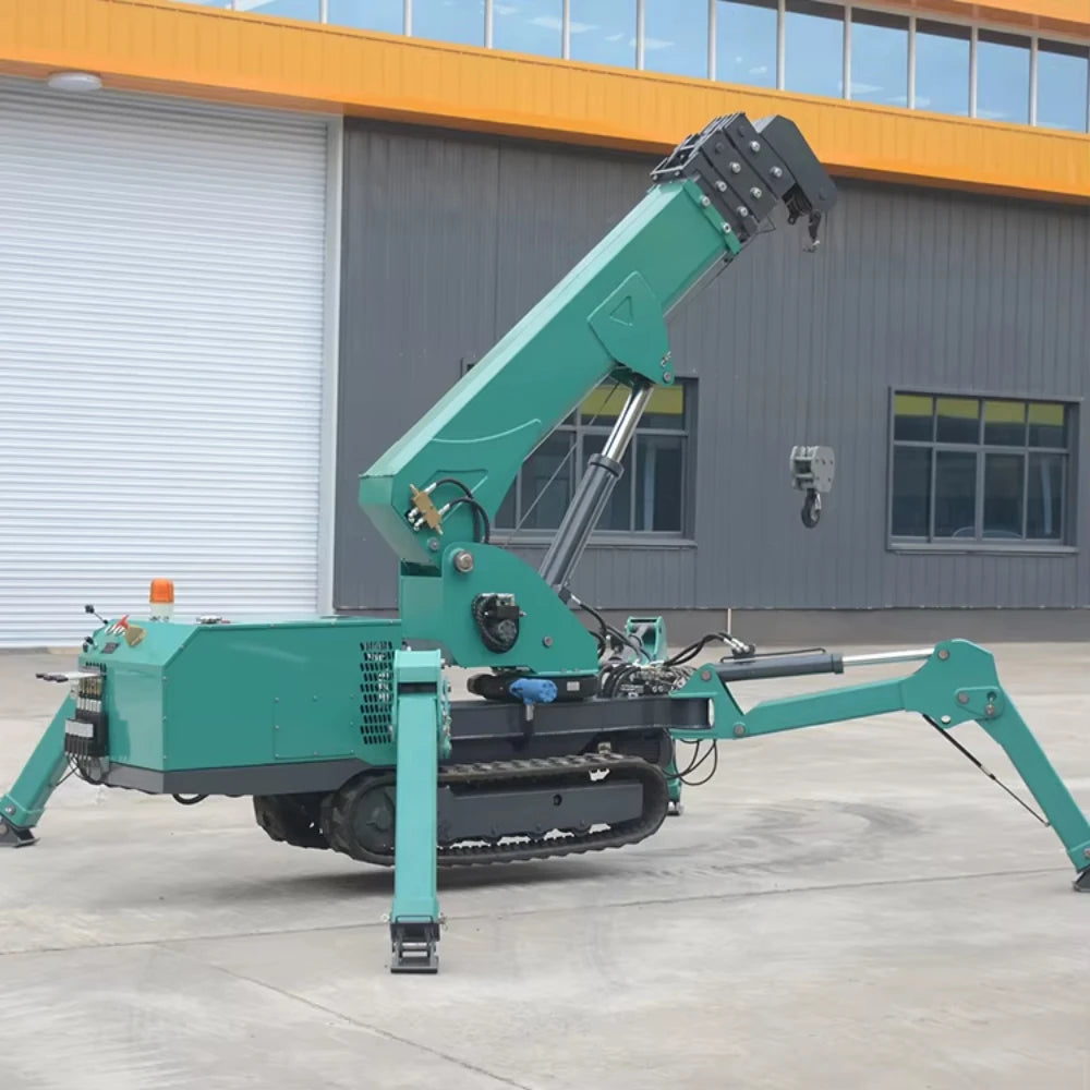 Spider Crane Spydercrane 2 Ton Efficient for Small Construction Indoor Lifting Rental and Tight Spaces Fast Delivery