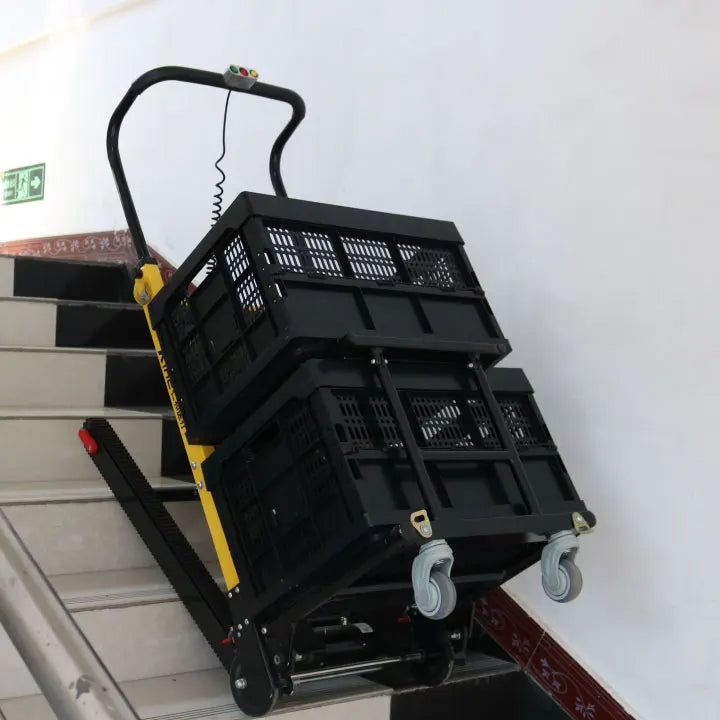 Electric Hand Trucks Stair Lift Climbing Stairs Trolley Foldable Stair Hand Climber For Transferring