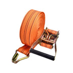 40mm Heavy Duty Ratchet Tie Down, 6/8/10M Truck Strapping, Binding Strap Rope with Tensioner for Secure Fastening Tow Strap