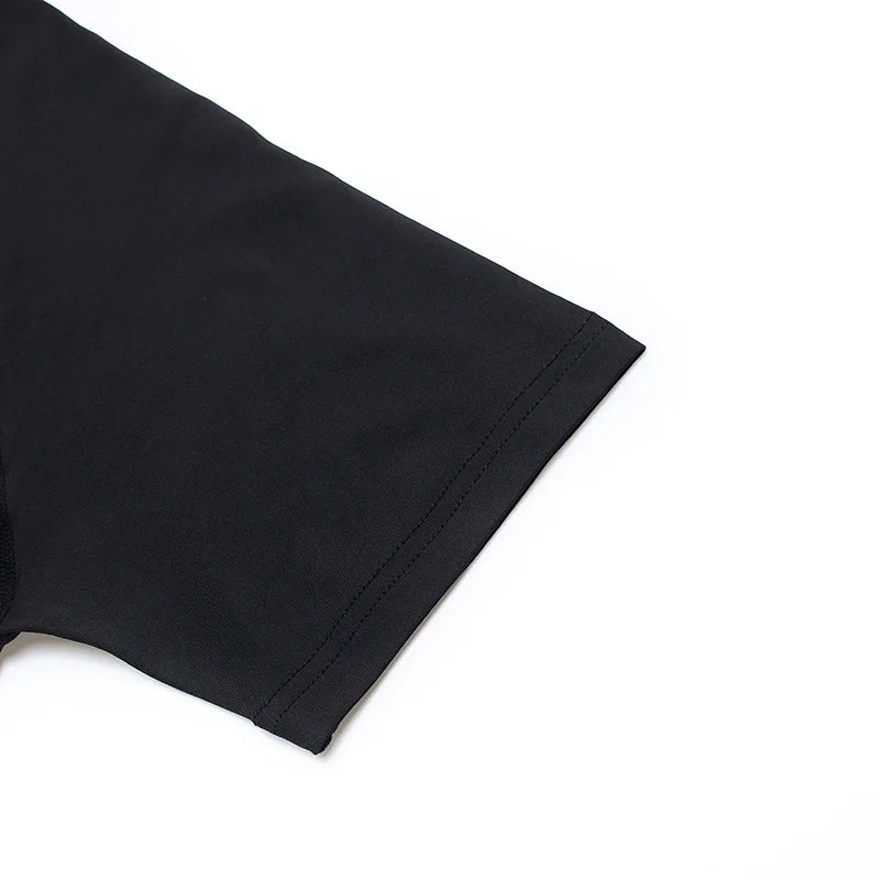Men's Long Sleeves Fitness T-shirt Gym Compression Dry Fit T-shirt Sportswear Spring And Autumn Outdoor Sports Running Tees Tops