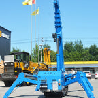 Spider Crane Spydercrane 2 Ton Efficient for Small Construction Indoor Lifting Rental and Tight Spaces Fast Delivery