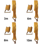 Double Hook Cargo Straps Thickened Ratchet Straps Universal Retractor Tie Down Straps Car Truck Strapping Rope Fastener Belt