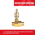 1 Set Adjustable Chemical Injector Injector For Pressure Washer 3/8Inch Soap Injector With Siphon Hose & Soap Nozzle