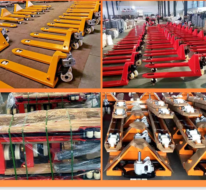 3 Ton Hand Pallet Truck Forklift Pulling Truck 5 Ton Ground Bull Special Manual Hydraulic Cart Hand Push Cart High Load-bearing