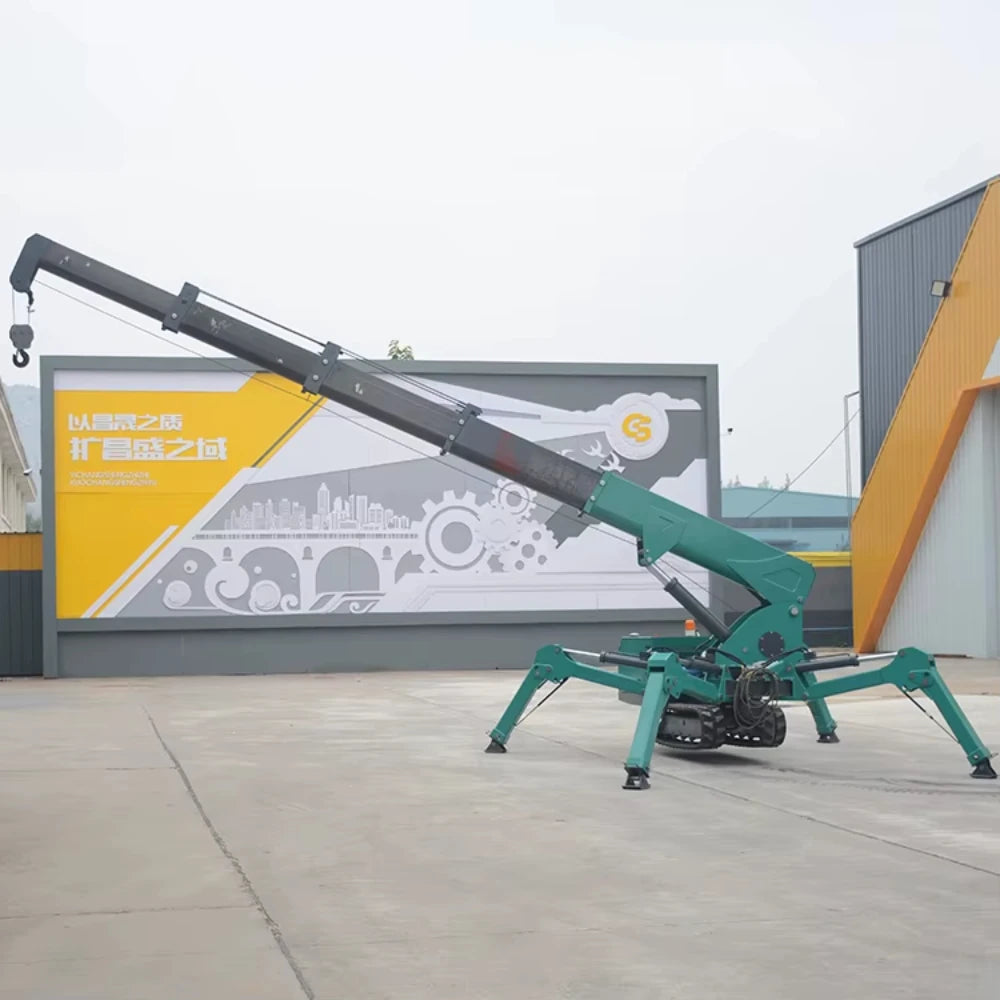 Spider Crane Spydercrane 2 Ton Efficient for Small Construction Indoor Lifting Rental and Tight Spaces Fast Delivery