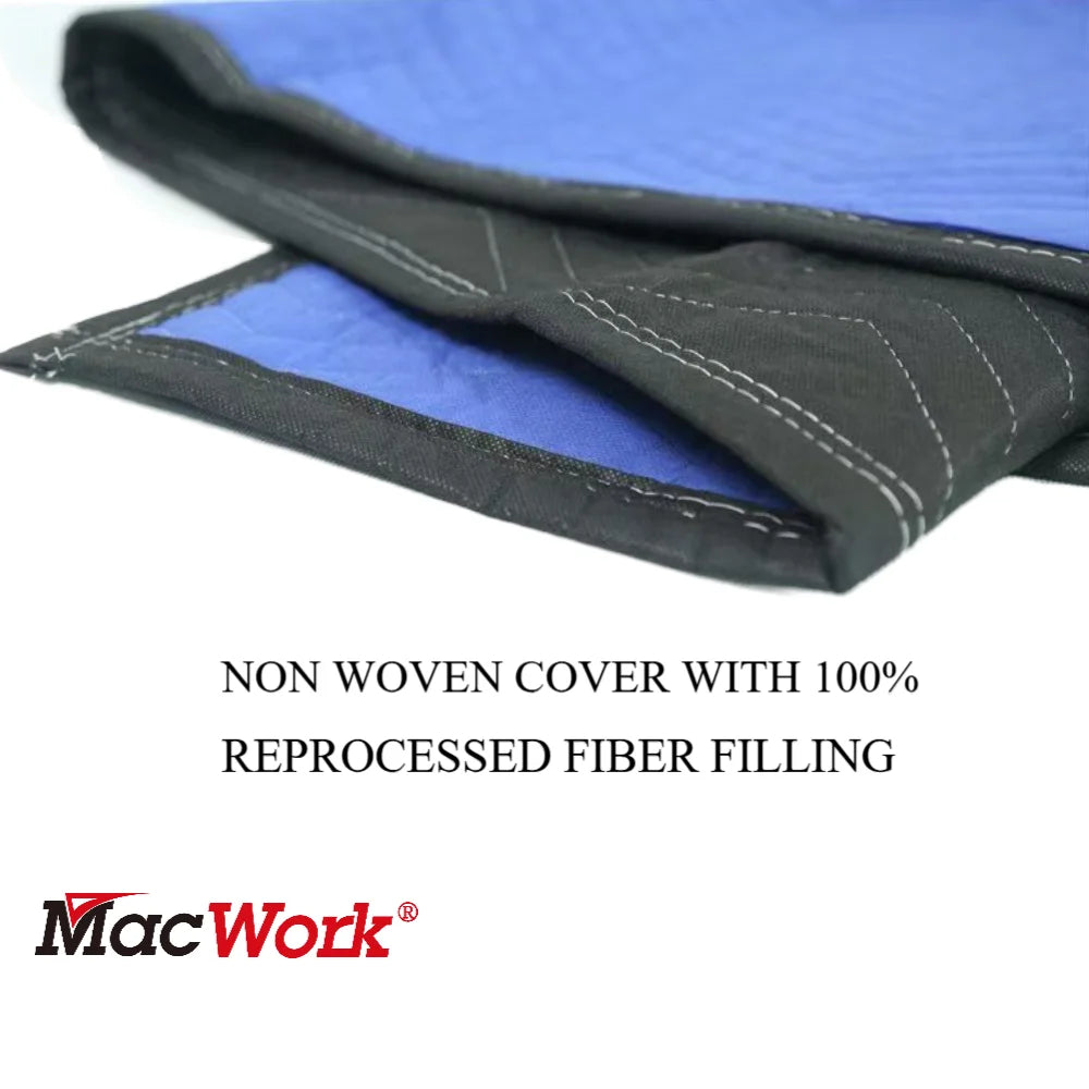 Moving Blanket Recycled Cotton Heavy Duty Packing Shipping Mover Pads for Protect Furniture Floor Appliances