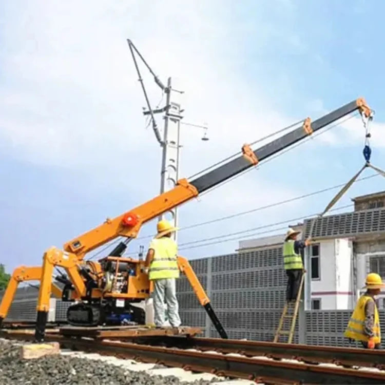 Spider Crane Spydercrane 2 Ton Efficient for Small Construction Indoor Lifting Rental and Tight Spaces Fast Delivery