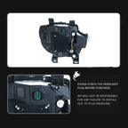 Headlight Car For Great WEY Tank 300 2021-2024 автомобильные товары Lens Hella Hid H7 12V LED DRL Xenon Car supplies Accessories