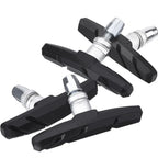 2Pairs V-shaped Silent Brake Pads Suitable For BMX Road Mountain Bike Silent Durable Brake Pads Bicycle Accessories