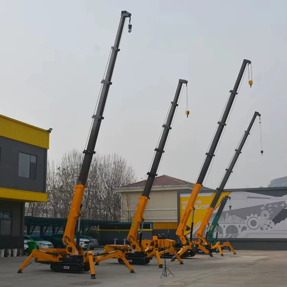 Spider Crane Spydercrane 2 Ton Efficient for Small Construction Indoor Lifting Rental and Tight Spaces Fast Delivery