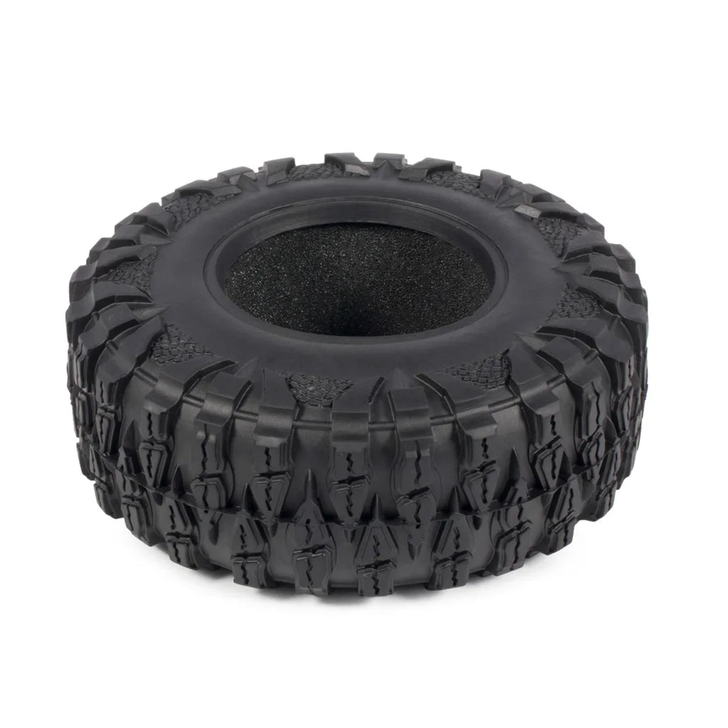 2.2'' Crawler Tires 120*45mm Rubber Tyre for 1/10 RC Trucks Car SCX10 II Capra Wraith TRX4 D90 CC02 RGT 86190 AXX4 YK4103 ZP1001