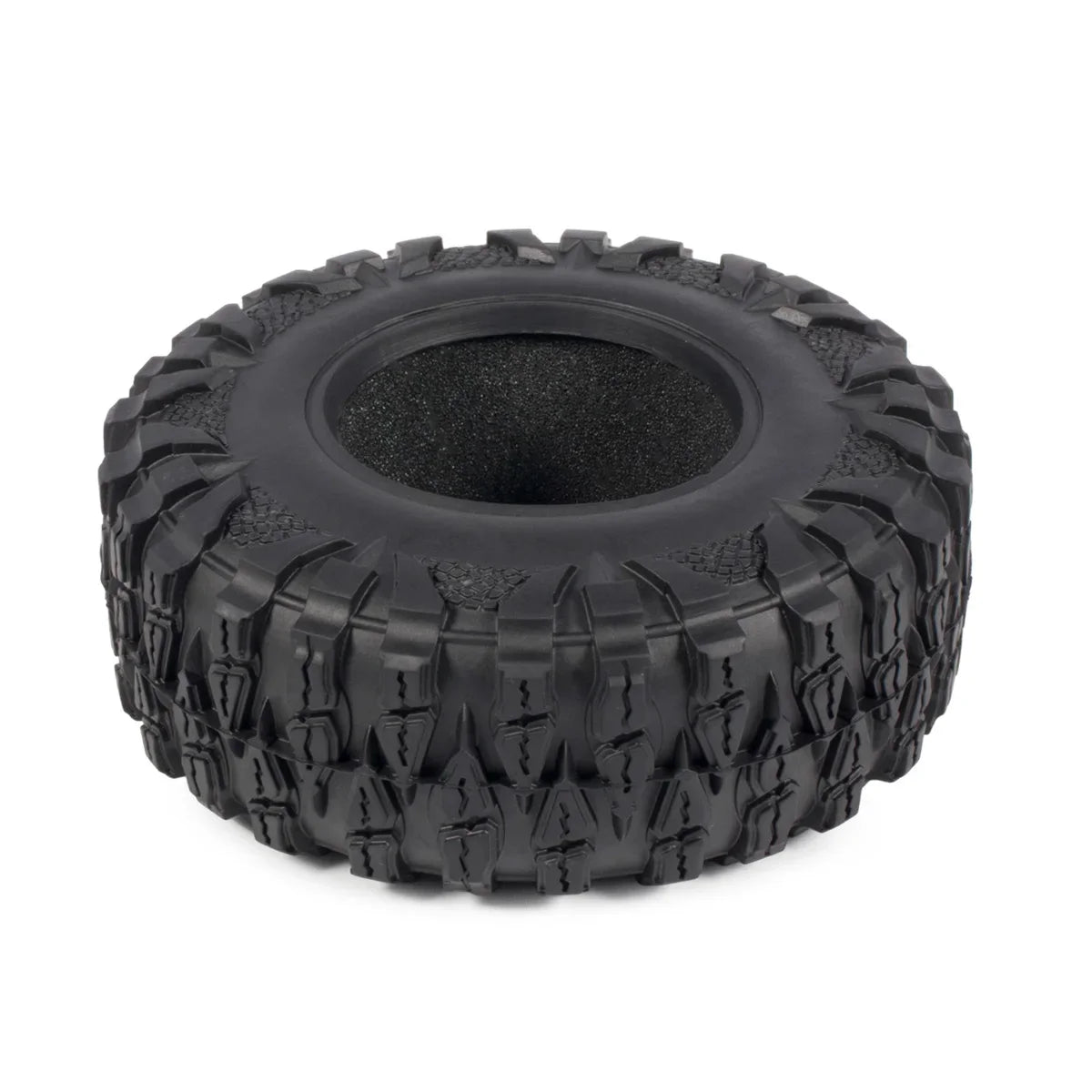 2.2'' Crawler Tires 120*45mm Rubber Tyre for 1/10 RC Trucks Car SCX10 II Capra Wraith TRX4 D90 CC02 RGT 86190 AXX4 YK4103 ZP1001