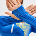 New Fitness Sports Long Sleeve Women's Top Gym Tight Yoga Shirt Quarter Zip Slim Fit Running T Shirt Quick Dry Workout Shirts