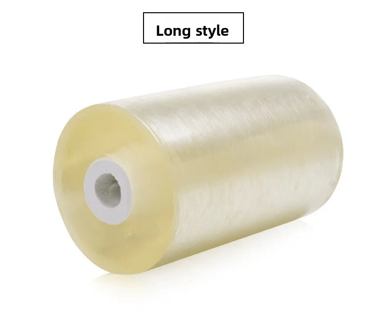 PVC Stretch Wrap Roll - Industrial Self-Adhesive Packing Film for Bundling, Palletizing & Wire Protection