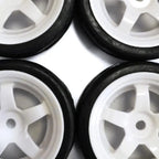 Plastic Durable Wheel Rims Tyre RC Wheel Rims Tyre For 1/10 WPL D12 RC Car Upgrade Parts