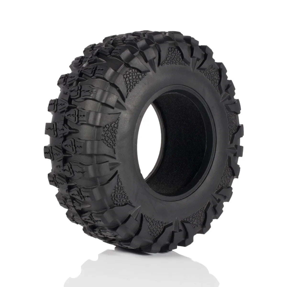 2.2'' Crawler Tires 120*45mm Rubber Tyre for 1/10 RC Trucks Car SCX10 II Capra Wraith TRX4 D90 CC02 RGT 86190 AXX4 YK4103 ZP1001