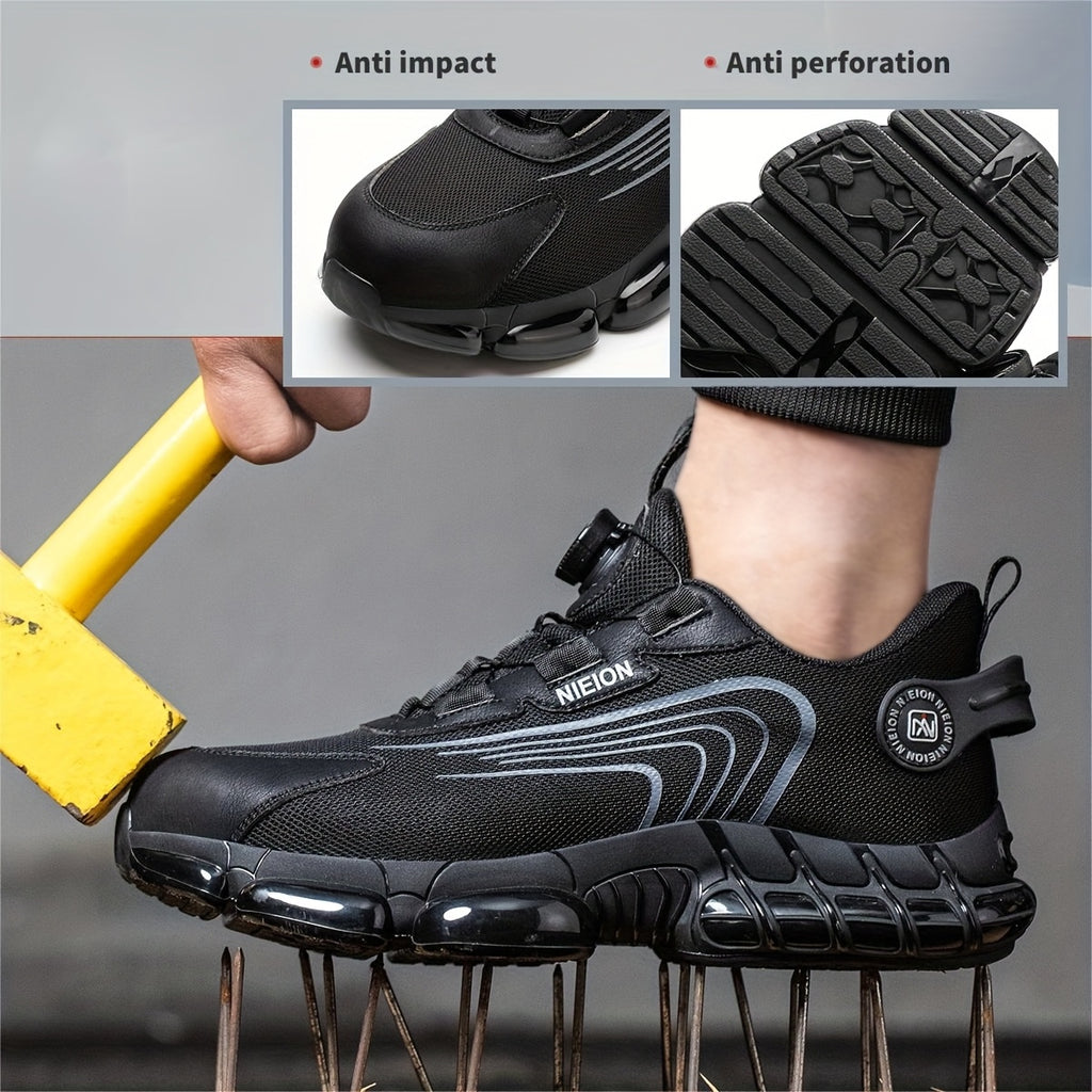 New Work Sneakers Protective Shoes Safety Industrial Puncture-Proof Anti-smash Steel Toe Shoes Men Safety Shoes Women Work Shoes