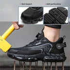 New Work Sneakers Protective Shoes Safety Industrial Puncture-Proof Anti-smash Steel Toe Shoes Men Safety Shoes Women Work Shoes