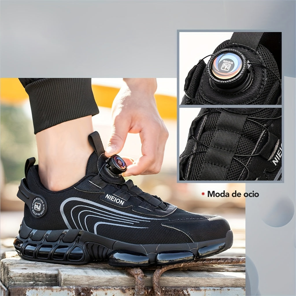 New Work Sneakers Protective Shoes Safety Industrial Puncture-Proof Anti-smash Steel Toe Shoes Men Safety Shoes Women Work Shoes