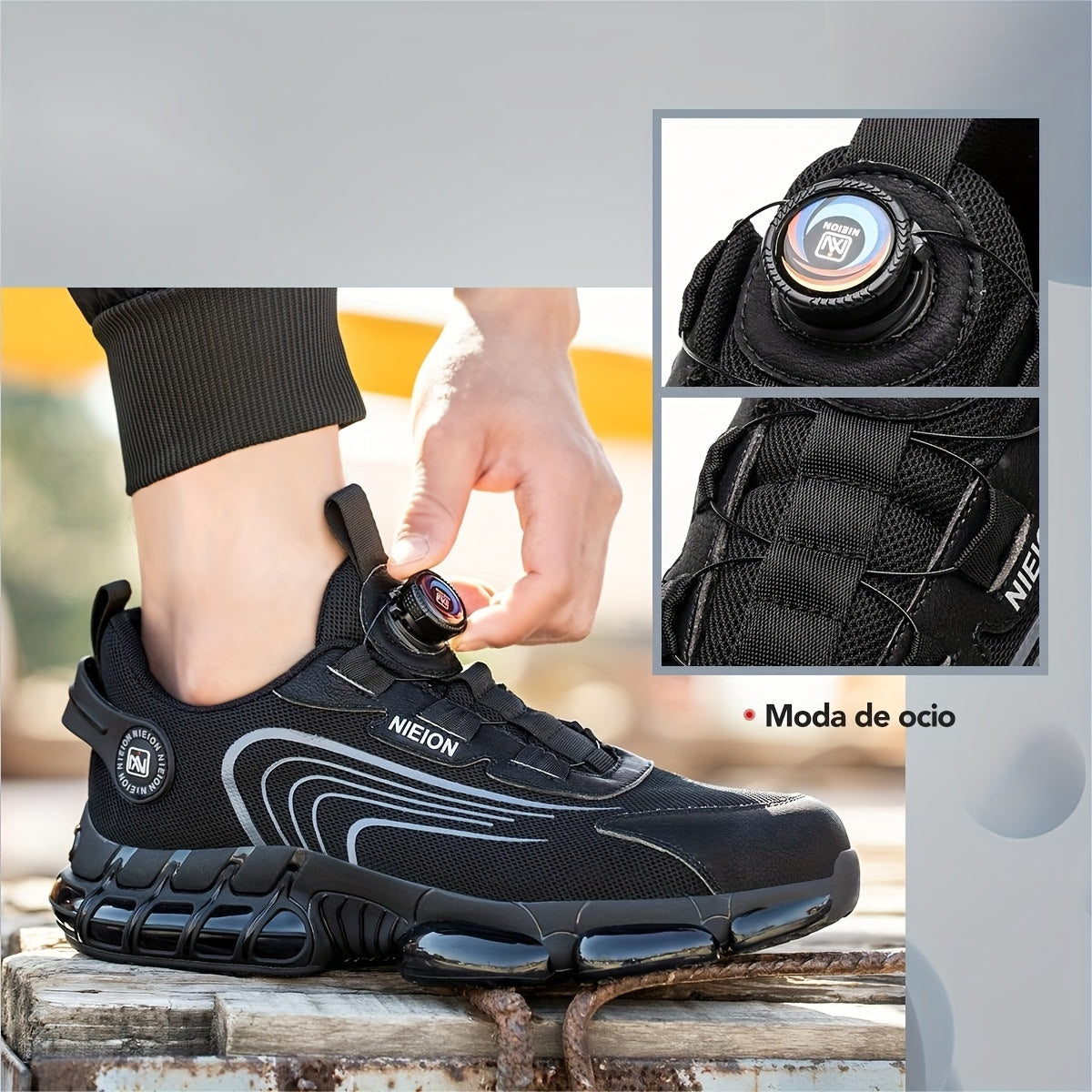 New Work Sneakers Protective Shoes Safety Industrial Puncture-Proof Anti-smash Steel Toe Shoes Men Safety Shoes Women Work Shoes