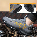 New Work Sneakers Protective Shoes Safety Industrial Puncture-Proof Anti-smash Steel Toe Shoes Men Safety Shoes Women Work Shoes